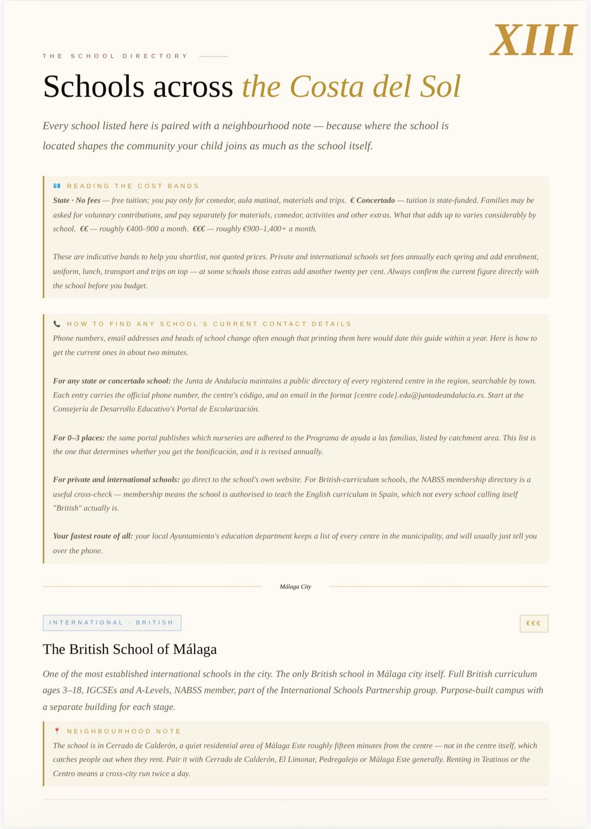 The Complete Family Guide-Schools & Neighbourhoods